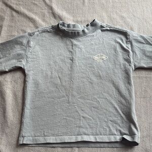 Zara Gray Short Sleeve Tee